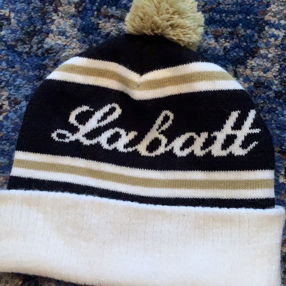 3/$20 Pittsburgh penguins labatt’s winter hat - Picture 2 of 3